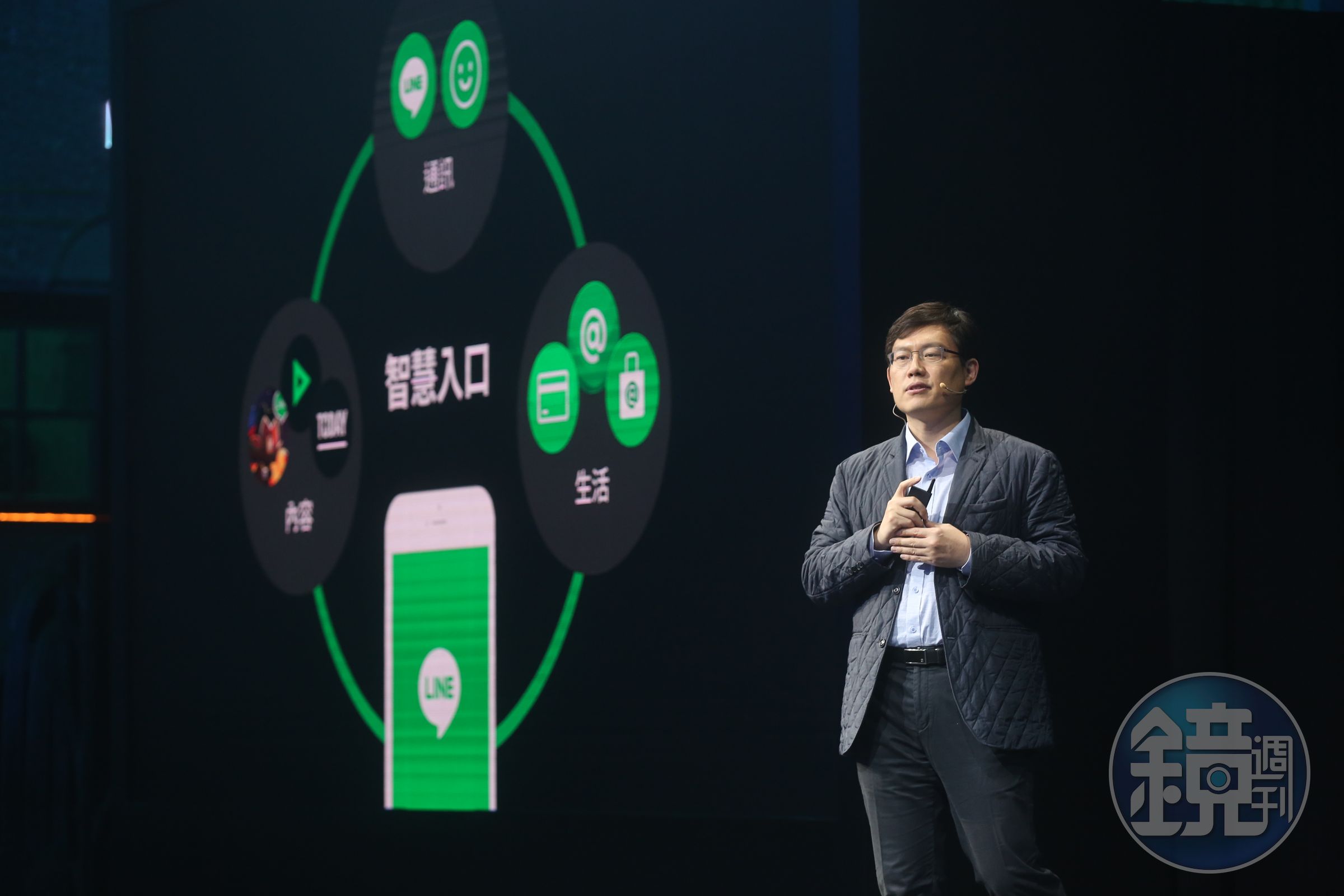 LINE全球事業拓展部資深副總裁姜玄玭。