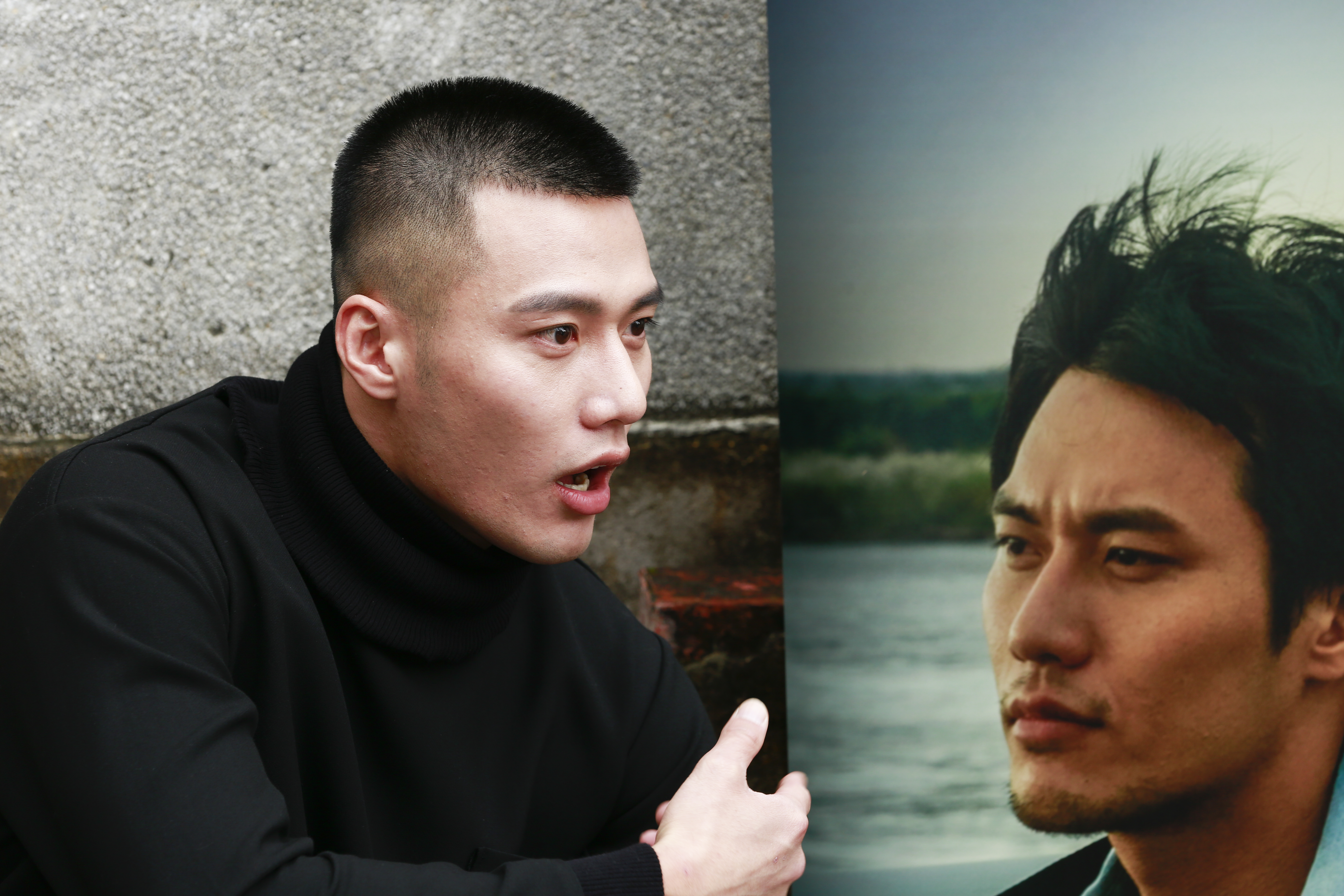 張睿家稱拍戲現場發生不少怪事，常把他嚇得半死。