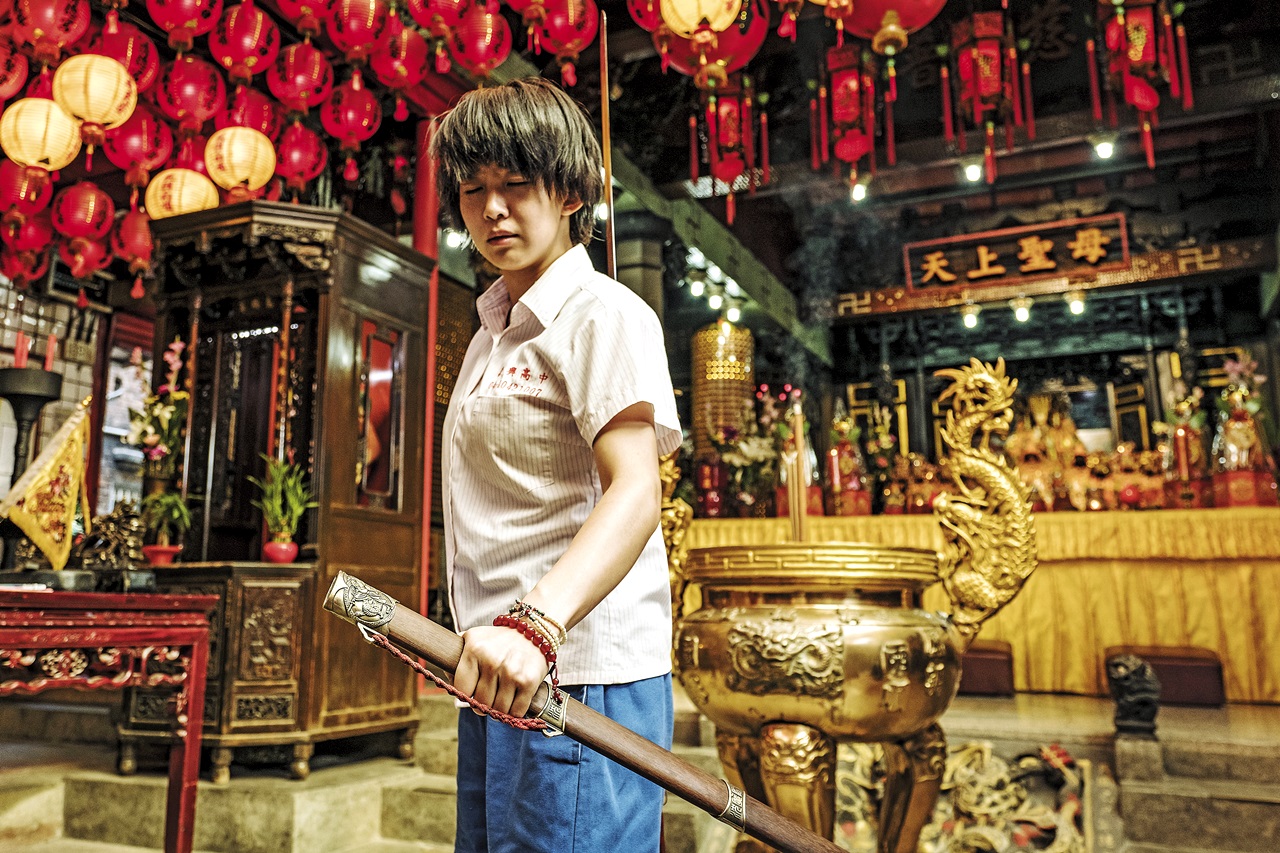 HBO投資2,000萬元與台灣影視工作者合拍影集《通靈少女》，除了全中文發音，題材也融入在地宮廟故事。（HBO提供)