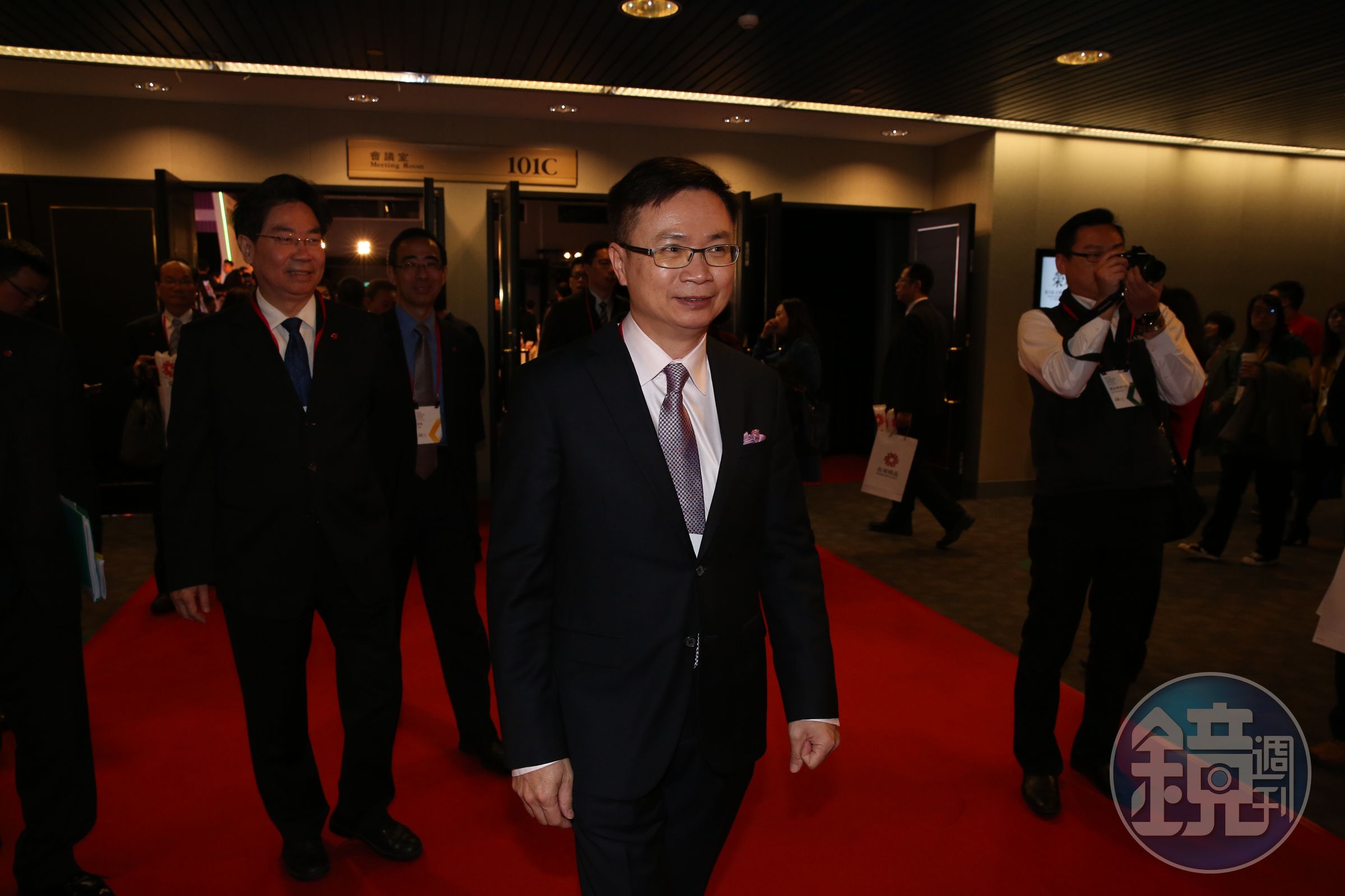 前外交部長黃志芳接掌貿協，中國政府斷絕和貿協往來，貿協只好轉推 新南向政策。