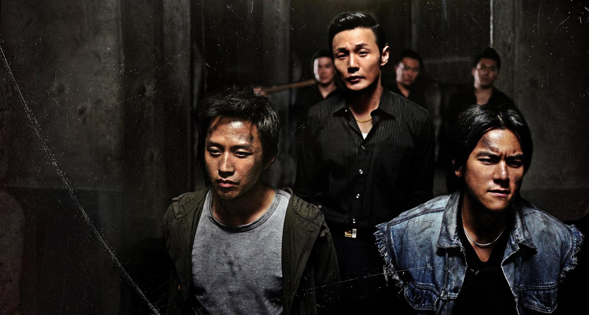 李榮浩歌而優則演，在《乘風破浪》客串演出黑幫老大，卻遭鄧超笑他眼睛小。（双喜提供）