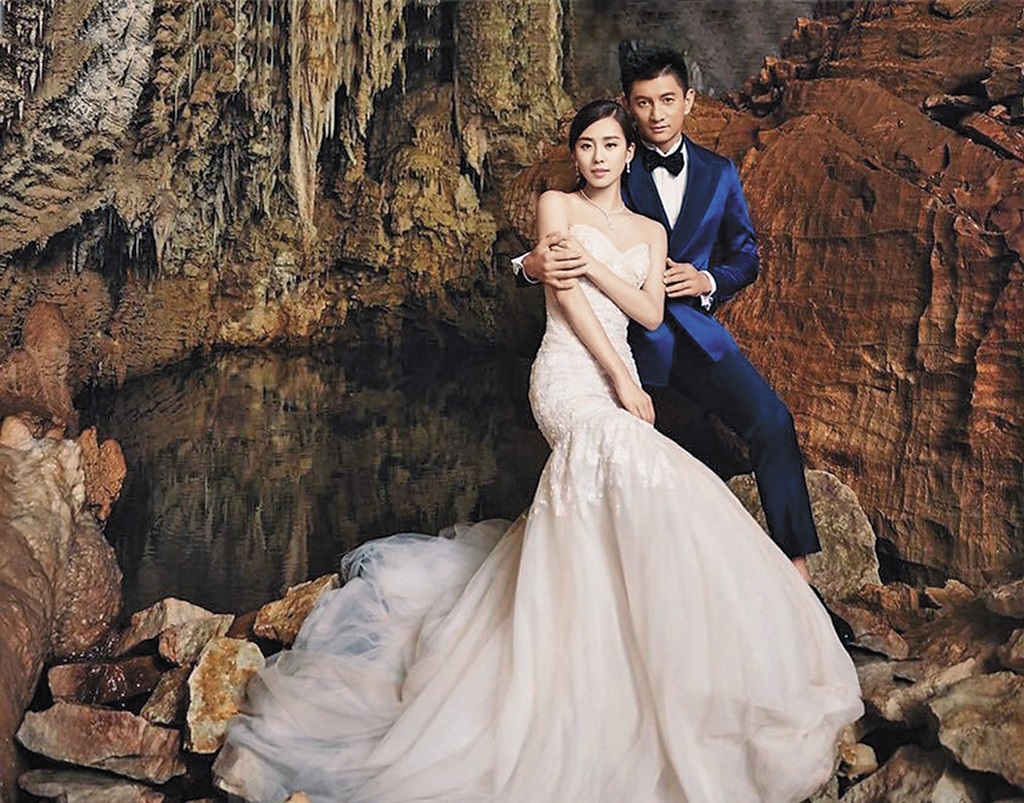 劉詩詩與吳奇隆結婚後時常放閃,吳奇隆更經常到《醉玲瓏》片場盯場,並不時緊牽嬌妻小手,外界均期盼兩人早日懷上寶寶。(稻草熊提供)