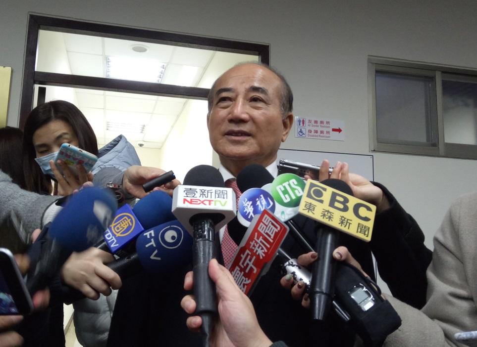 王金平接受媒體訪問,認為自己沒關說,但尊重司法處理。