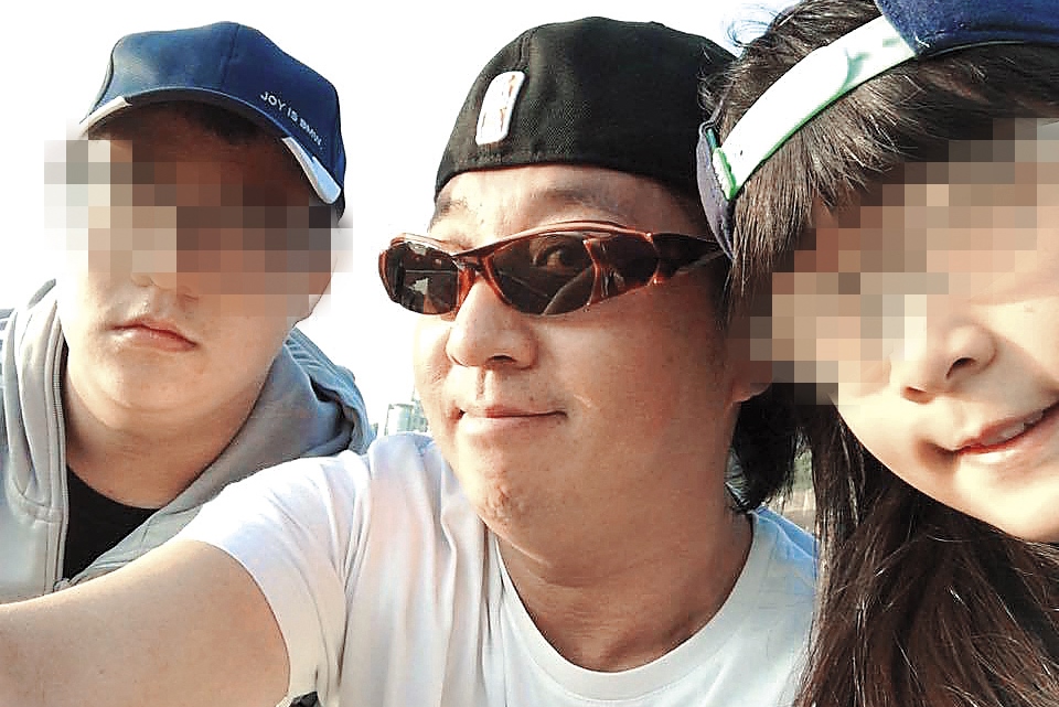 袁惟仁離婚後與子女關係更緊密，每一、兩週就會相約吃飯聊天。（翻攝自陸元琪臉書）