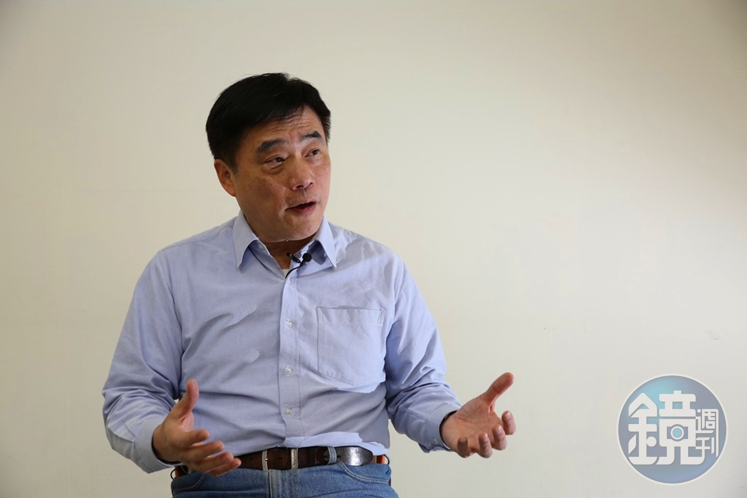 藍營黨魁選情緊繃，郝龍斌（圖）在洪秀柱、吳敦義二大陣營夾擊下，民調成績逆勢上揚，但他質疑人頭黨員氾濫，有人作弊。