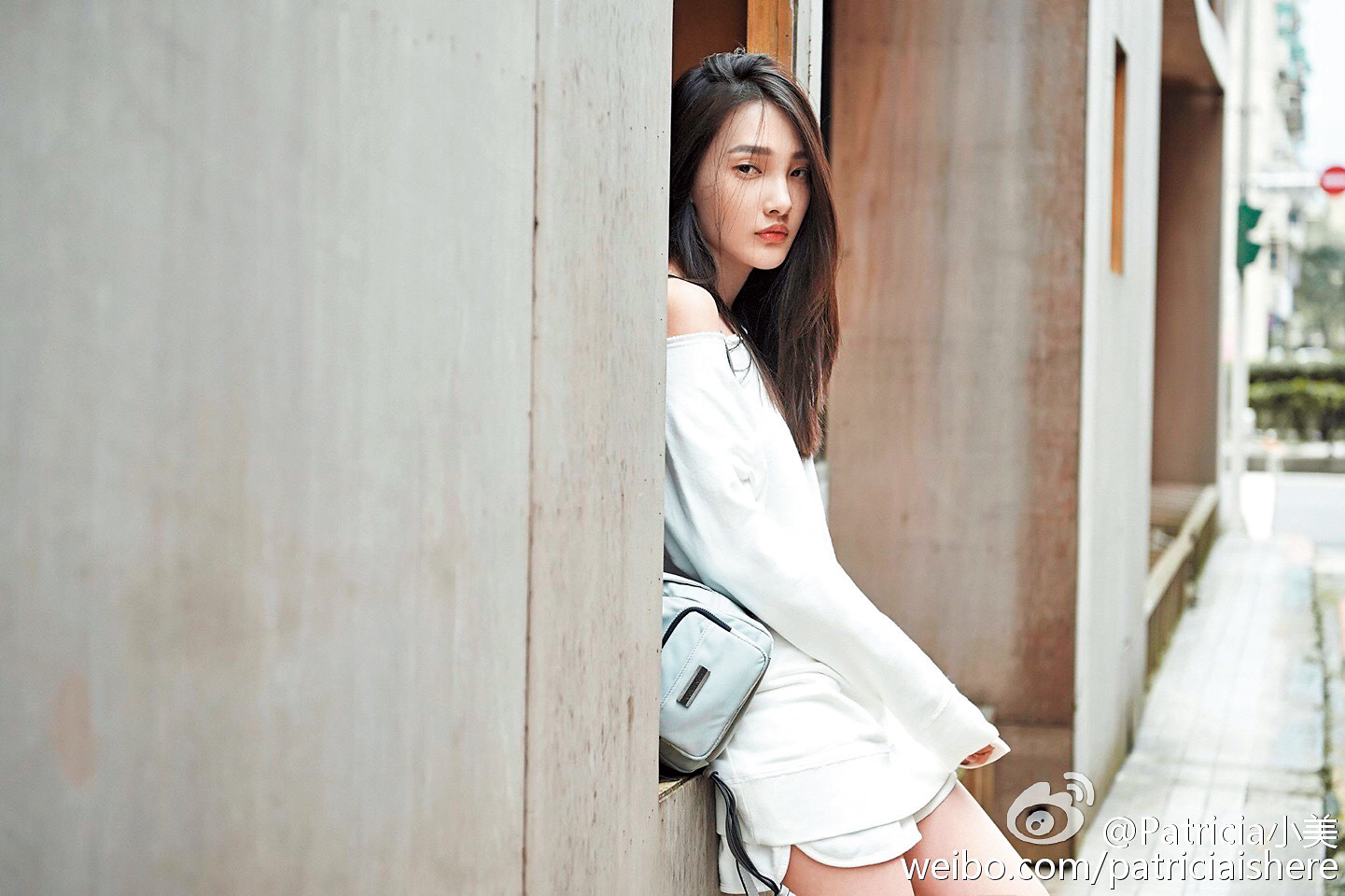 林映唯大學畢業後開始拍廣告，精緻五官讓她成為廣告商最愛，而她現在已開始演戲，事業正要起飛。（翻攝自林映唯微博）