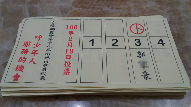 郭家豪父母幫兒子賄選，當選後檢警上門，父子遭裁定羈押禁見。