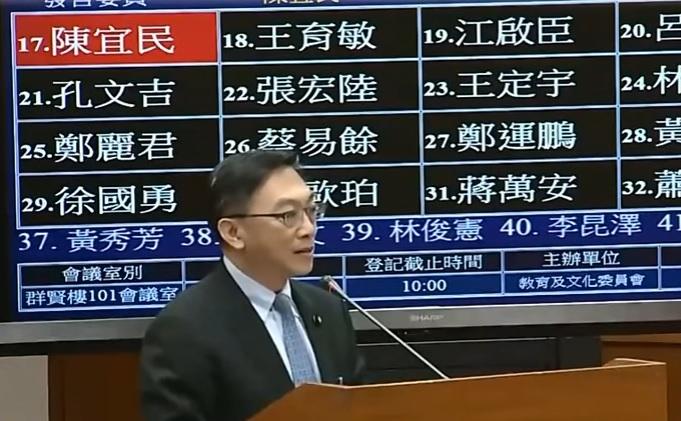 陳宜民(圖)指出,國內部分企業會以面相、命盤、血型來評定或招募員工。