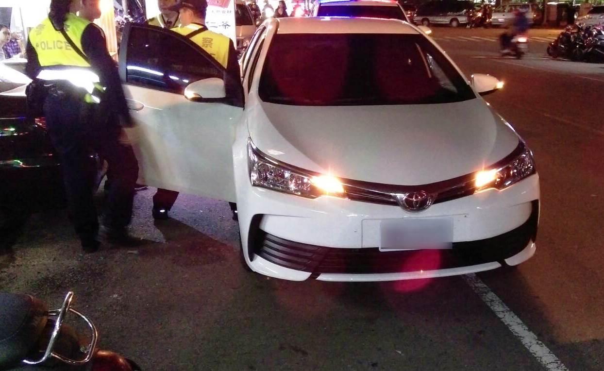 警方盤查蘇嫌車輛,一靠近就聞到濃濃K他命味道。