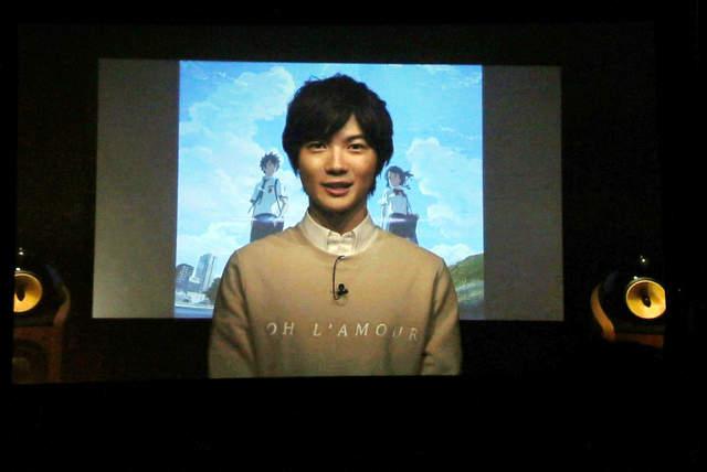 不是第一次參與配音工作的神木隆之介，此次以《你的名字》獲頒主演南聲優獎。