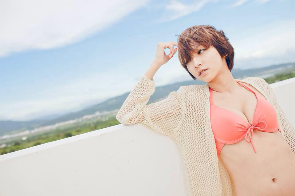 威廉的妹妹評子因為C級美乳及可愛臉蛋,一時之間成為媒體寵兒,她自己也是個小小網紅。(翻攝自Serena Liao臉書)