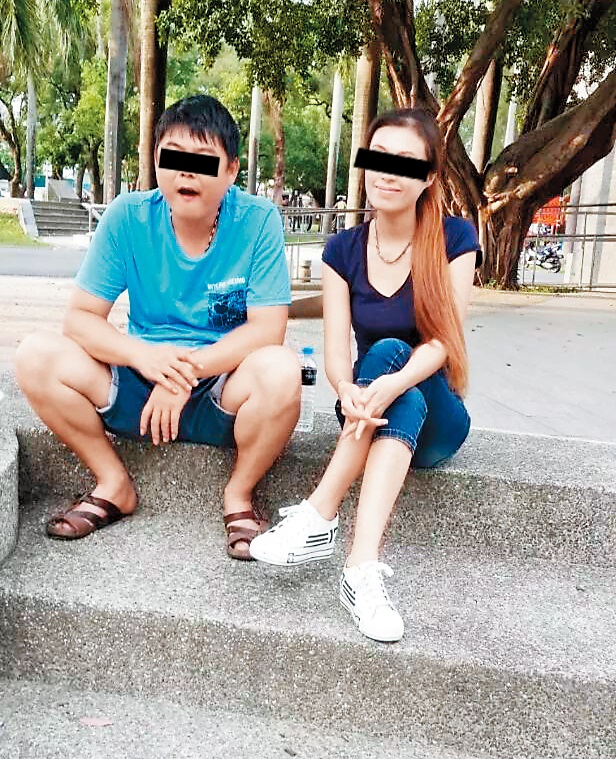 小珍夫妻倆常爆發口角,丈夫還不時對她暴力相向。(讀者提供)