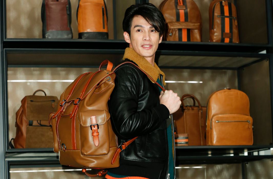 陽岱鋼曾以嘉賓身分，出席COACH 1941秋季男裝發表。（蕭志傑攝）