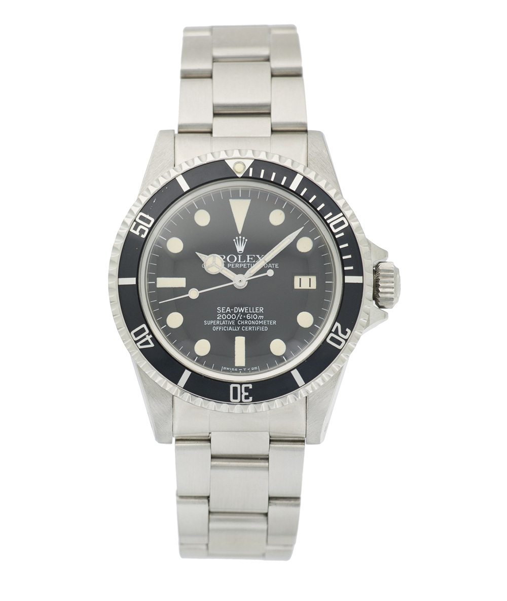1977年Ref.1665正式脫離了Submariner系列獨立出來，面盤上的SUBMARINER 2000字樣取消，SEA-DWELLER字樣亦改成白色，藏家間暱稱「大白」。