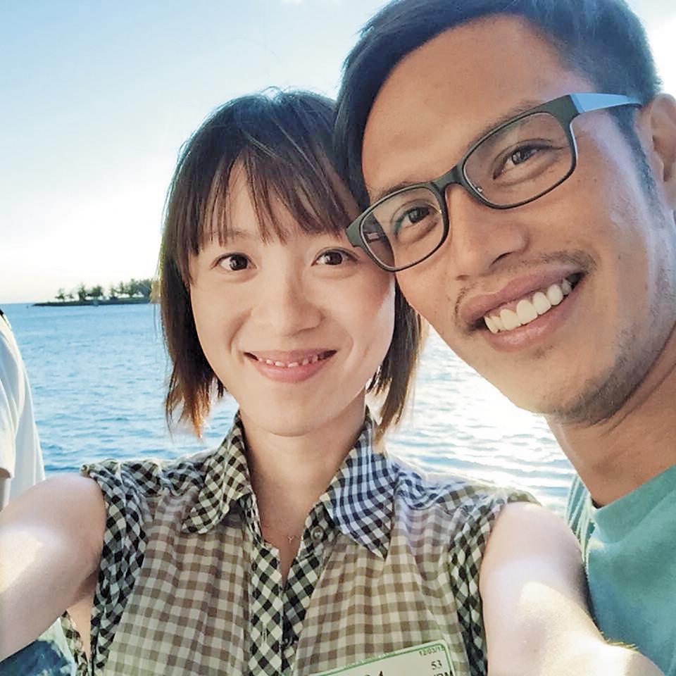 陽耀勳（右）傳言和陽岱鋼已不相往來。（翻攝臉書）