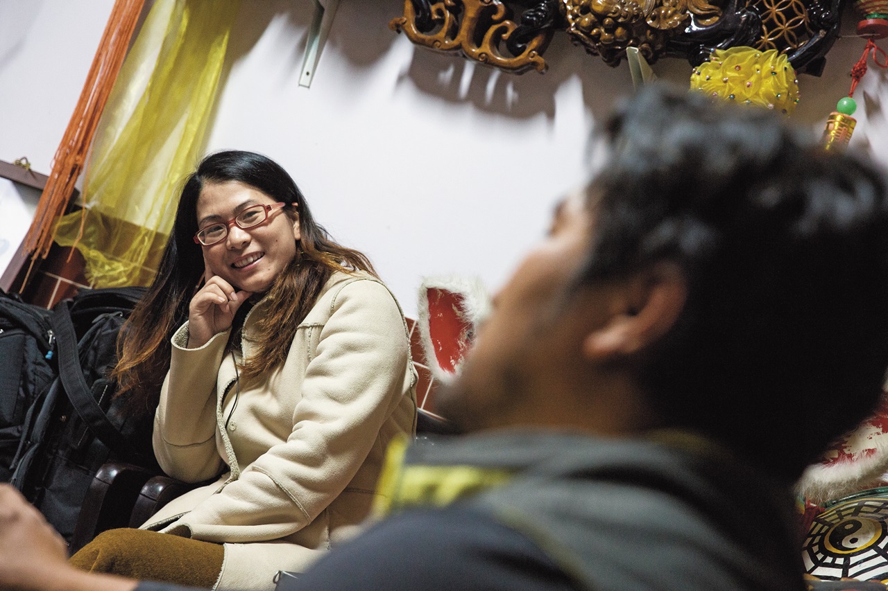 雖然岳母不認同,但吳登興的妻子陳美瑜認為自己做了對的選擇。