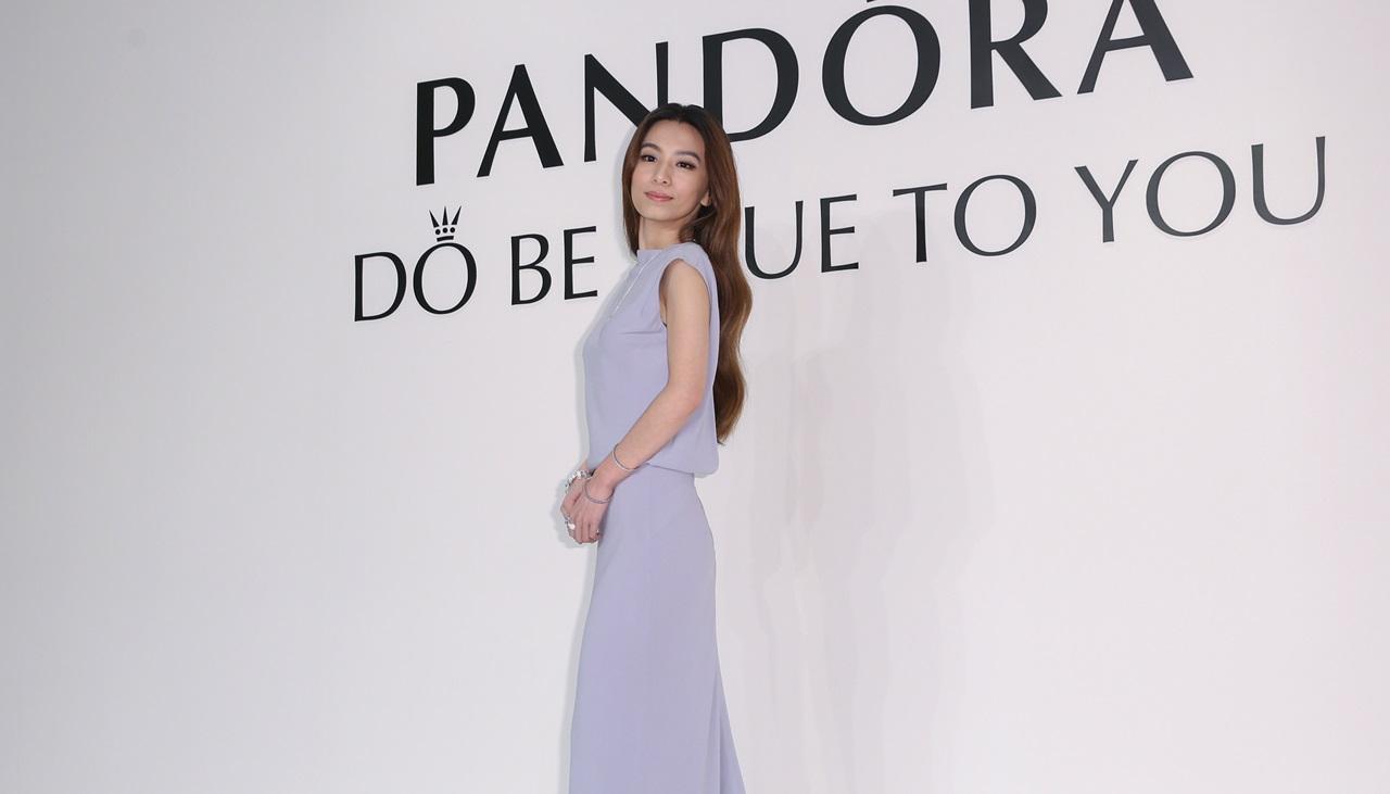 Hebe以年度代言人身分,出席PANDORA春季新品發表會。