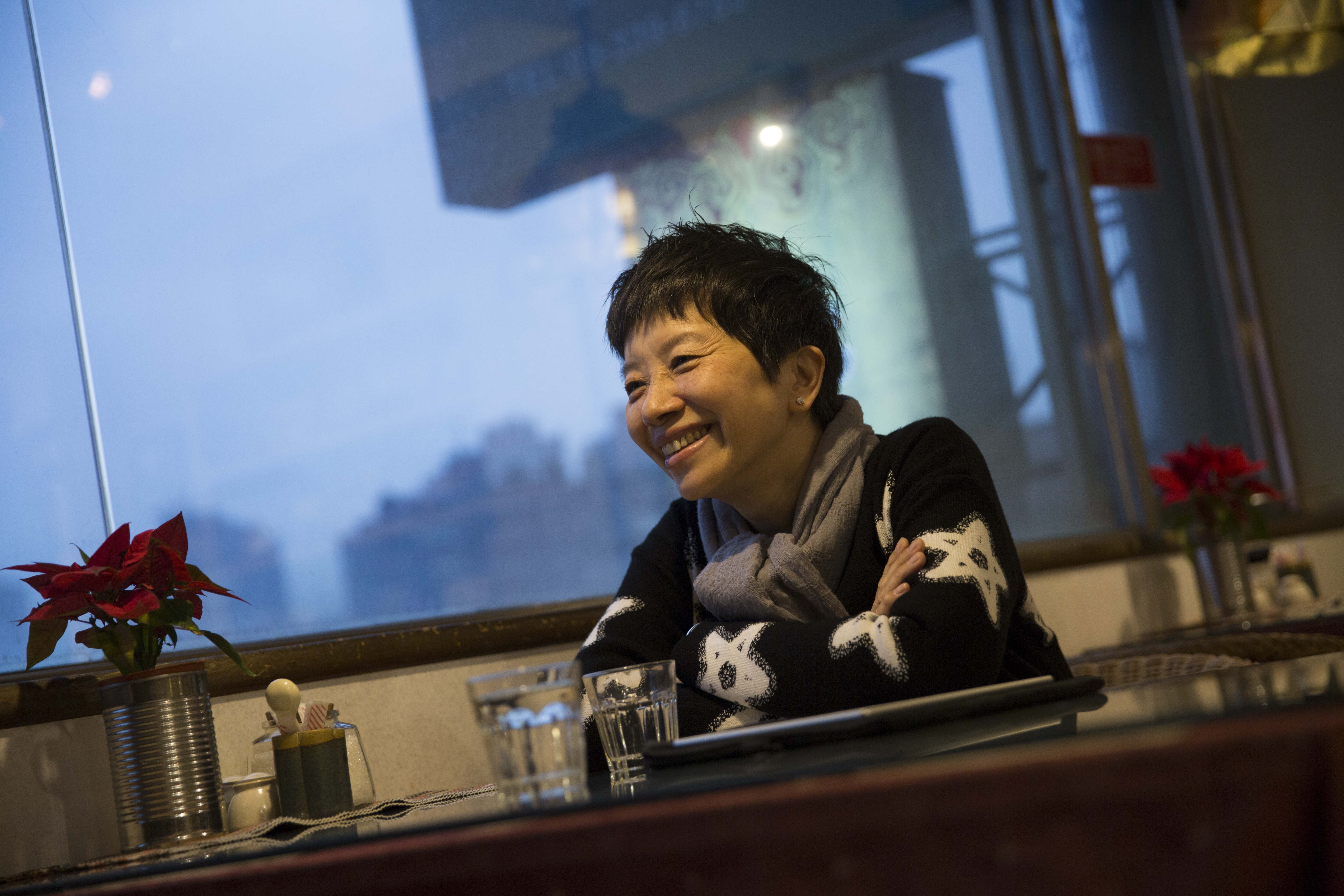 三十多年的寫作教學經驗，讓陳文慧有說不完的故事。