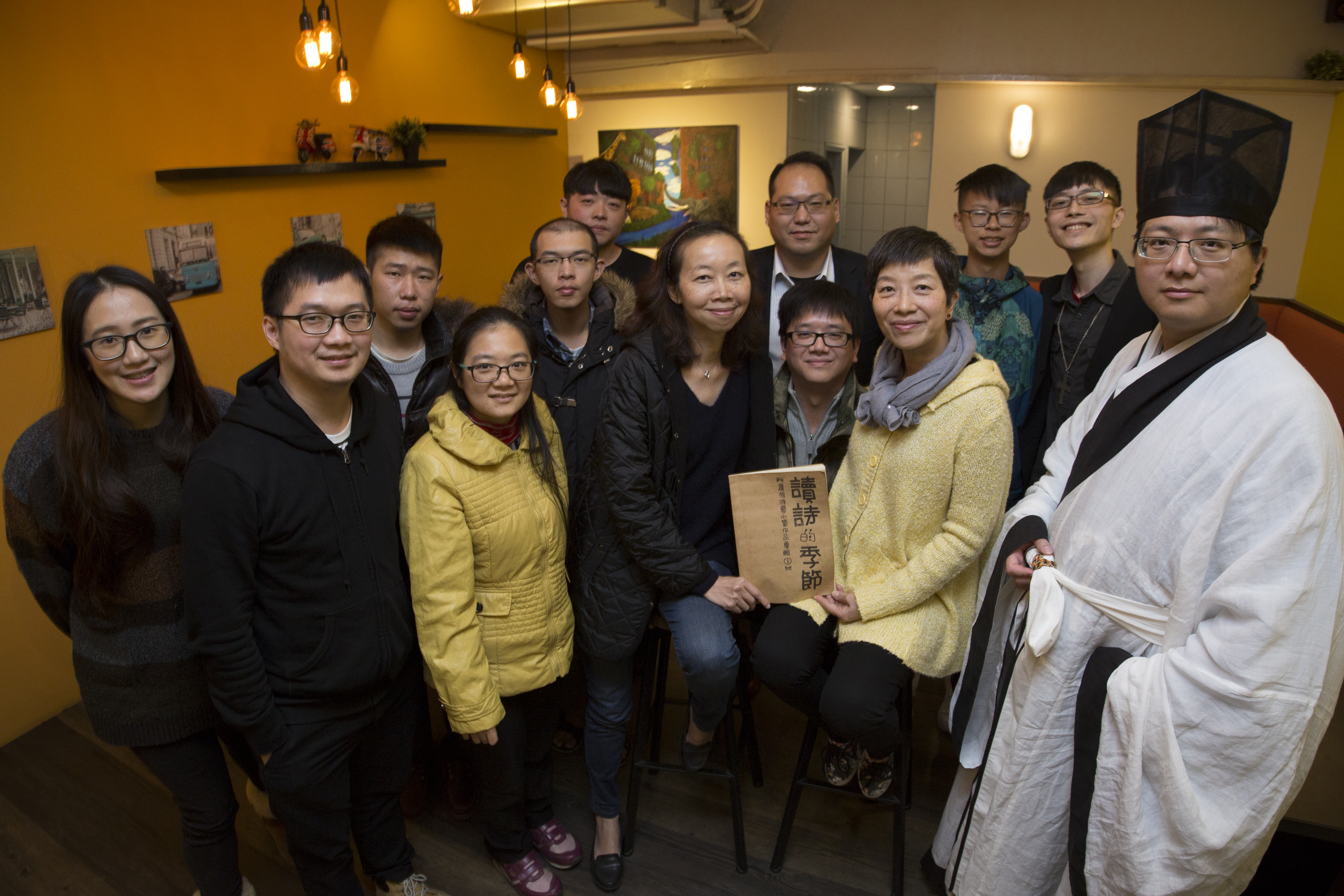 陳文慧的笑容溫和，讓人想對她吐露心事。