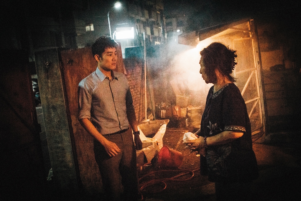 《積木之家》這類靈異恐怖題材的戲劇，民間多有忌諱，以致於商業價值低，所幸施易男（左）、丁也恬（右）等演員願意支持。（好風光提供）