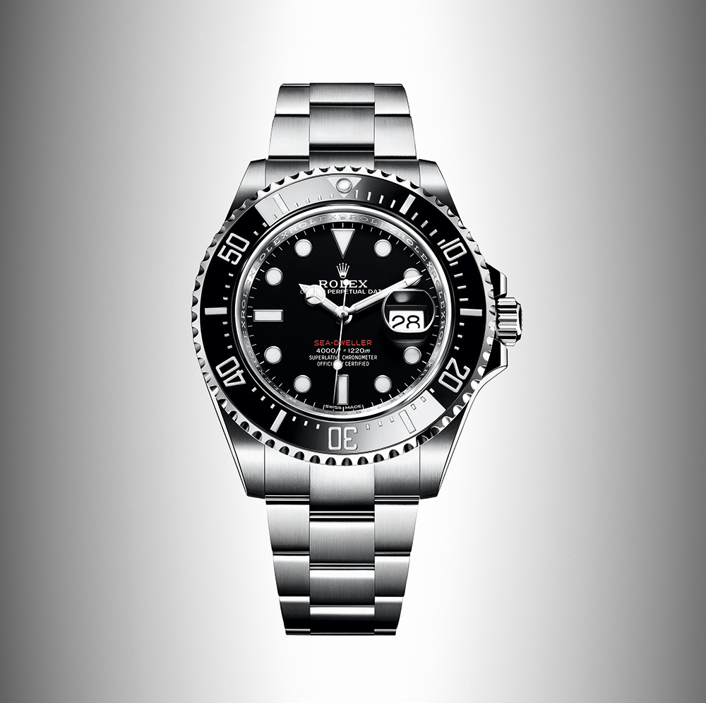 勞力士Sea-Dweller海使50週年紀念版(Ref.126660)，定價10,350歐元（約台幣34萬）。
