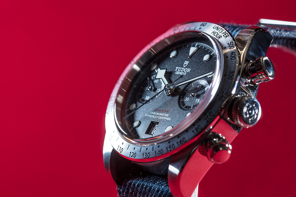 帝舵首款自製計時機芯的Heritage Black Bay Chrono計時碼錶，看來又會是今年搶手貨！