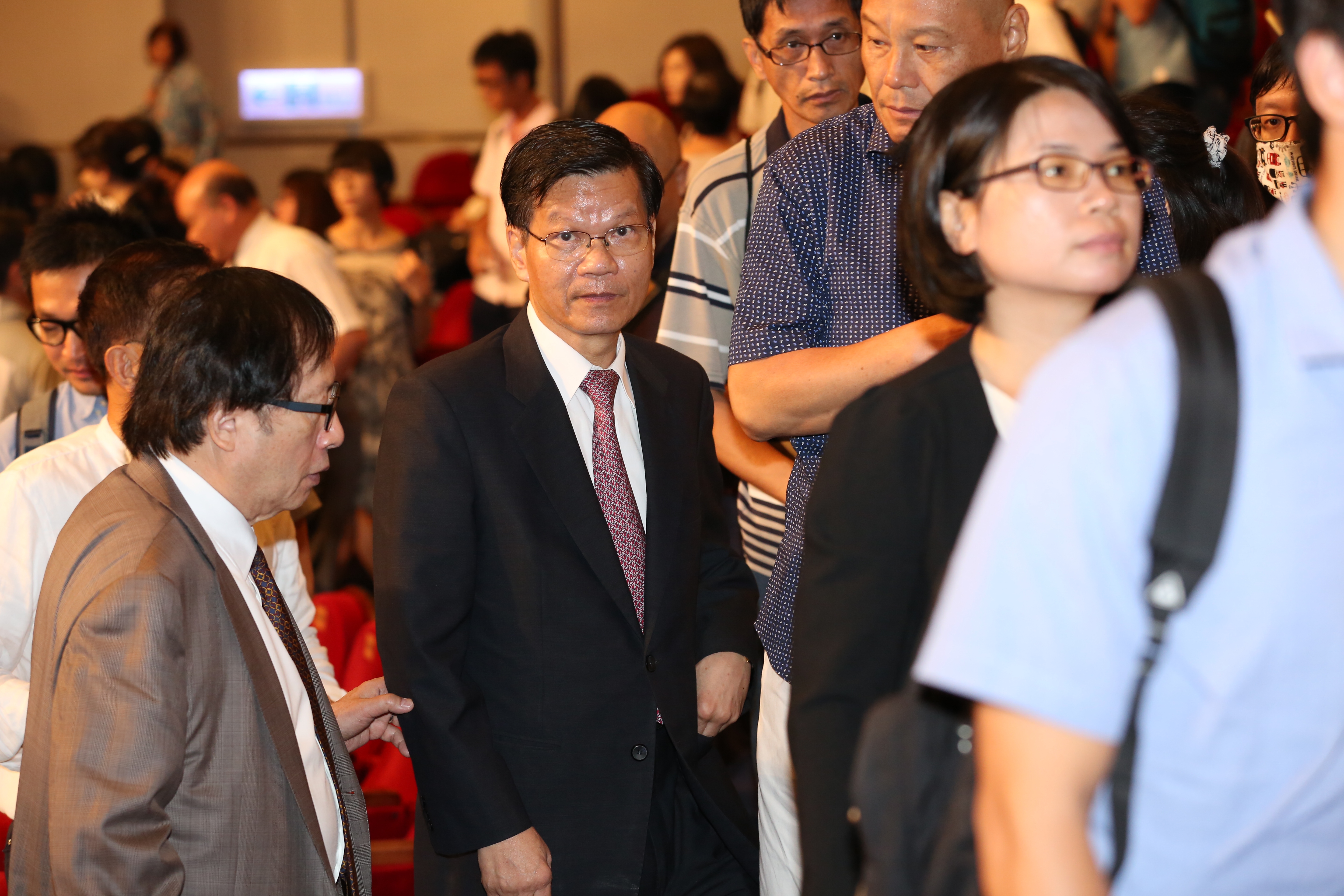 去年唐獎基金會舉辦唐獎週活動時，中研院前院長翁啟惠（圖）仍有獲邀出席，顯示翁與尹衍樑的好交情。