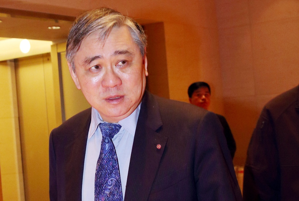 宏仁集團總裁王文洋出面否認介入民視經營權之爭的消息。