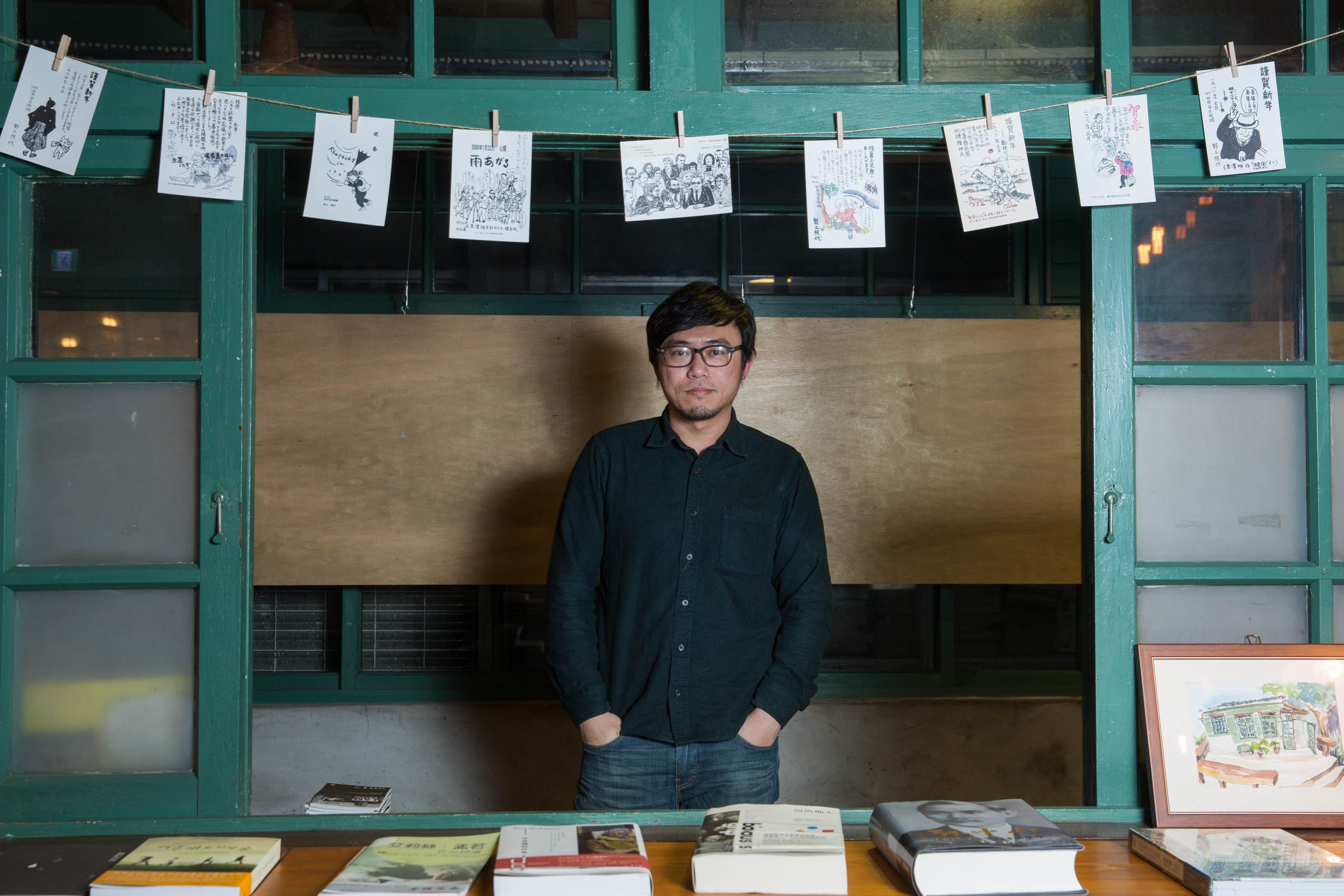 導演廖士涵把親身經歷寫進《積木之家》裡，讓恐怖情節多了幾分真實感。（陳仁萱攝）