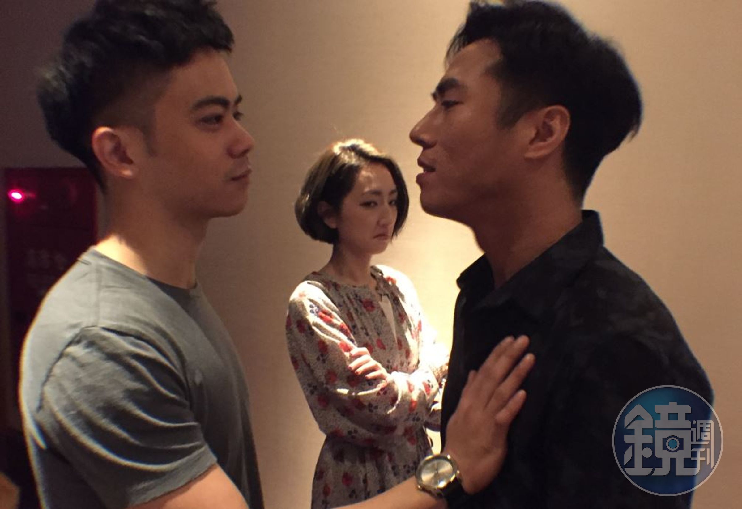 莊凱勛與李淳腐味滿滿，李淳還搞笑胸襲莊凱勛展現2人好「基」情，讓與他們一同跑QA的柯佳嬿被冷落在一旁。