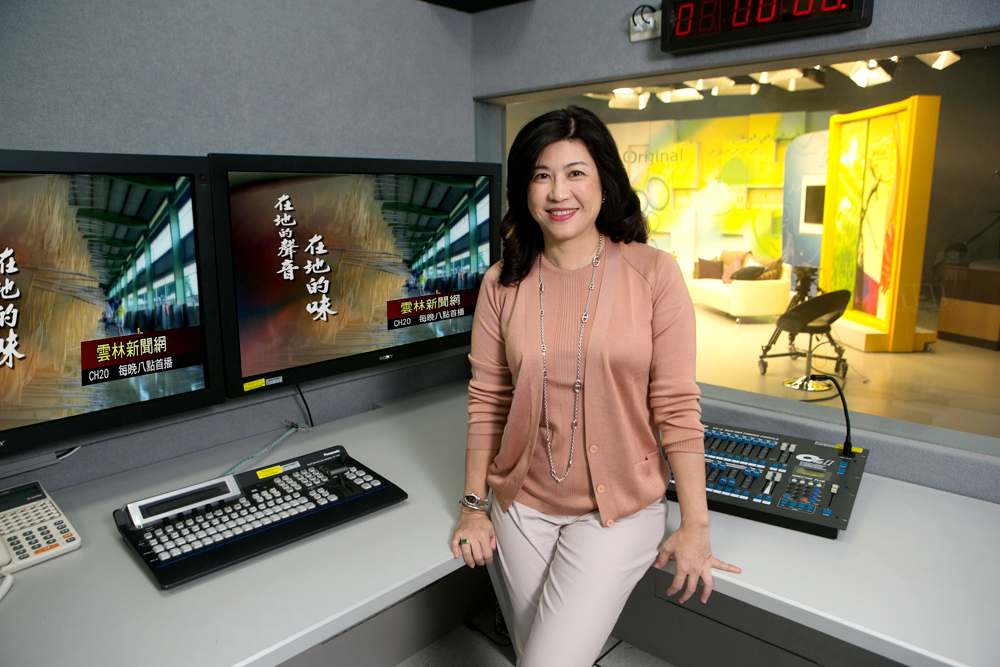 出身中台灣政治世家的廖紫岑，在政治光譜上可謂藍綠通吃。