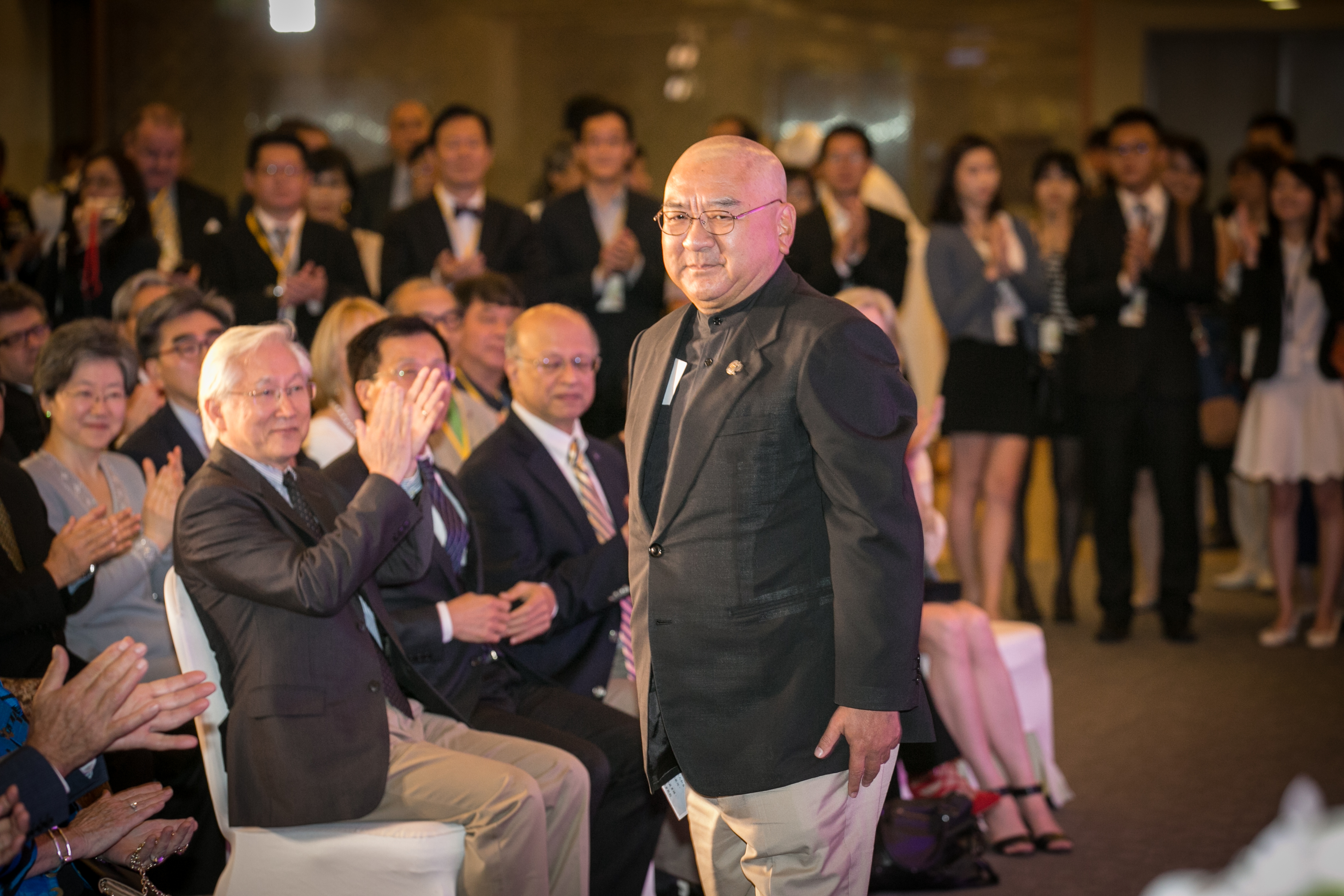 潤泰集團總裁尹衍樑針對中研院拒沾唐獎一事，透過友人表示心情未受影響，仍將透過唐獎勉勵全世界有創新實質貢獻和影響力的成就者。