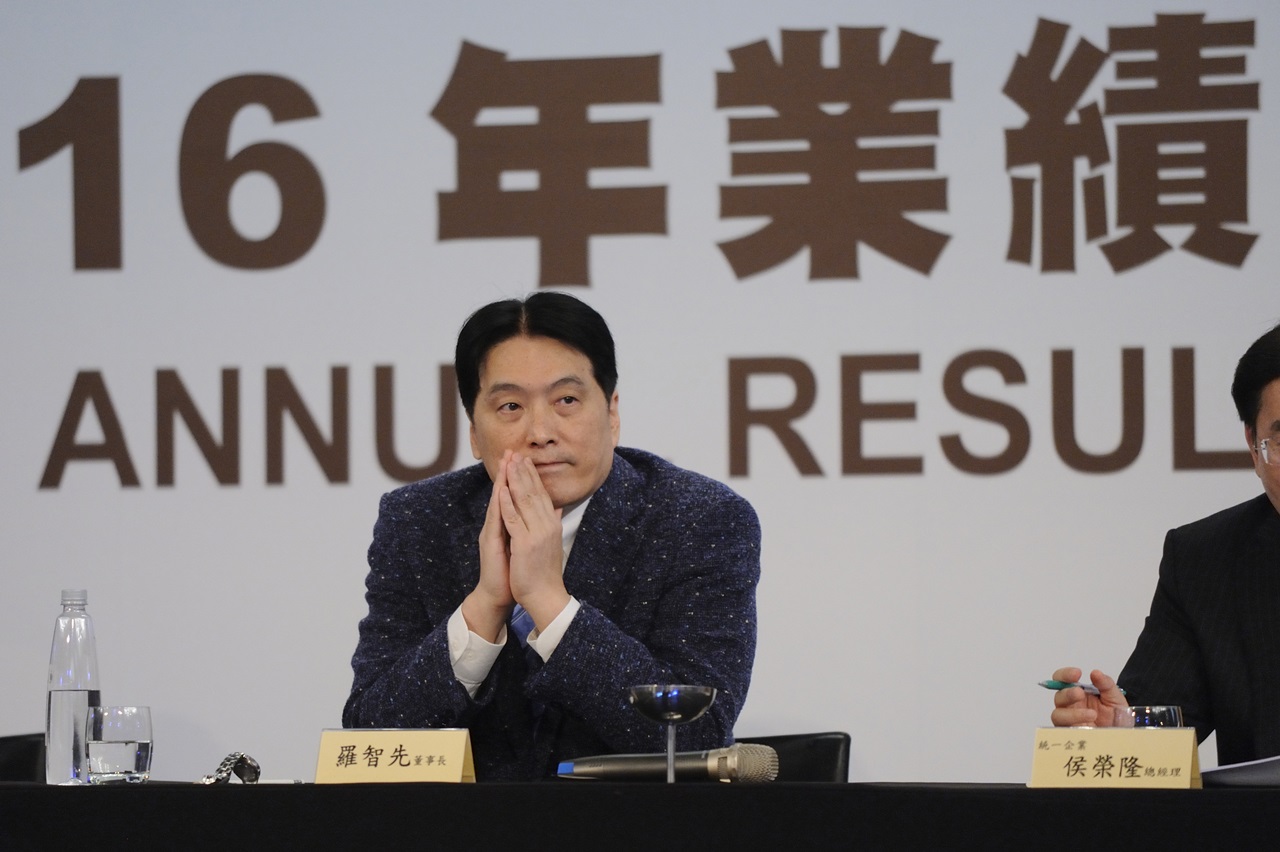 統一董事長羅智先對於瑞穗鮮乳帶頭漲價喊冤，表示「不是我們害的！」