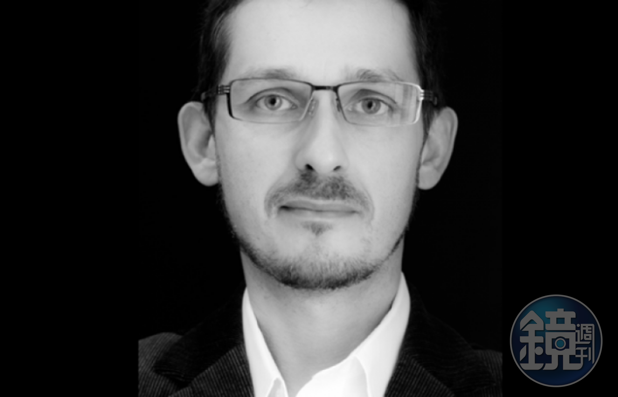 圖為無國界記者組織臺北辦事處主任Cédric Alviani。該組織總部在巴黎。 