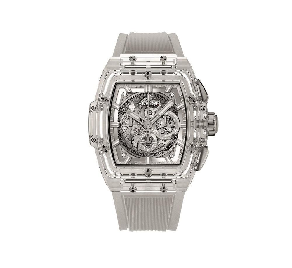 Spirit of Big Bang Sapphire藍寶石腕錶，限量250只，定價NT$2,453,000。