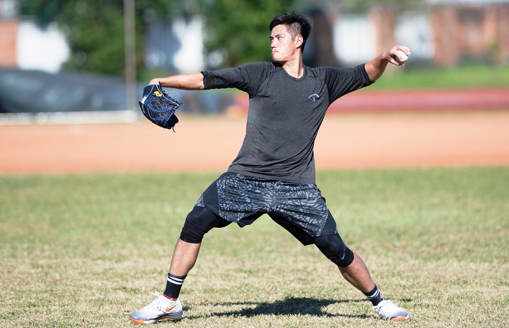 陳偉殷打出了個人大聯盟的生涯首安。（圖為資料照片）