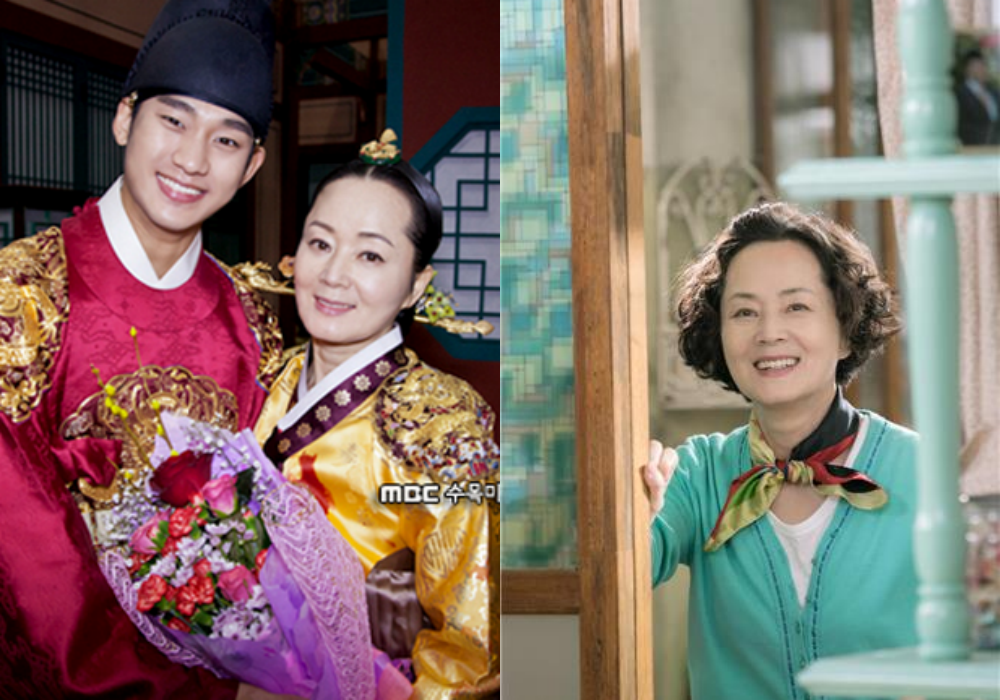 韓國演員金姈愛9日因癌症過世。她曾在《擁抱太陽的月亮》演金秀賢的奶奶。（網路圖片）