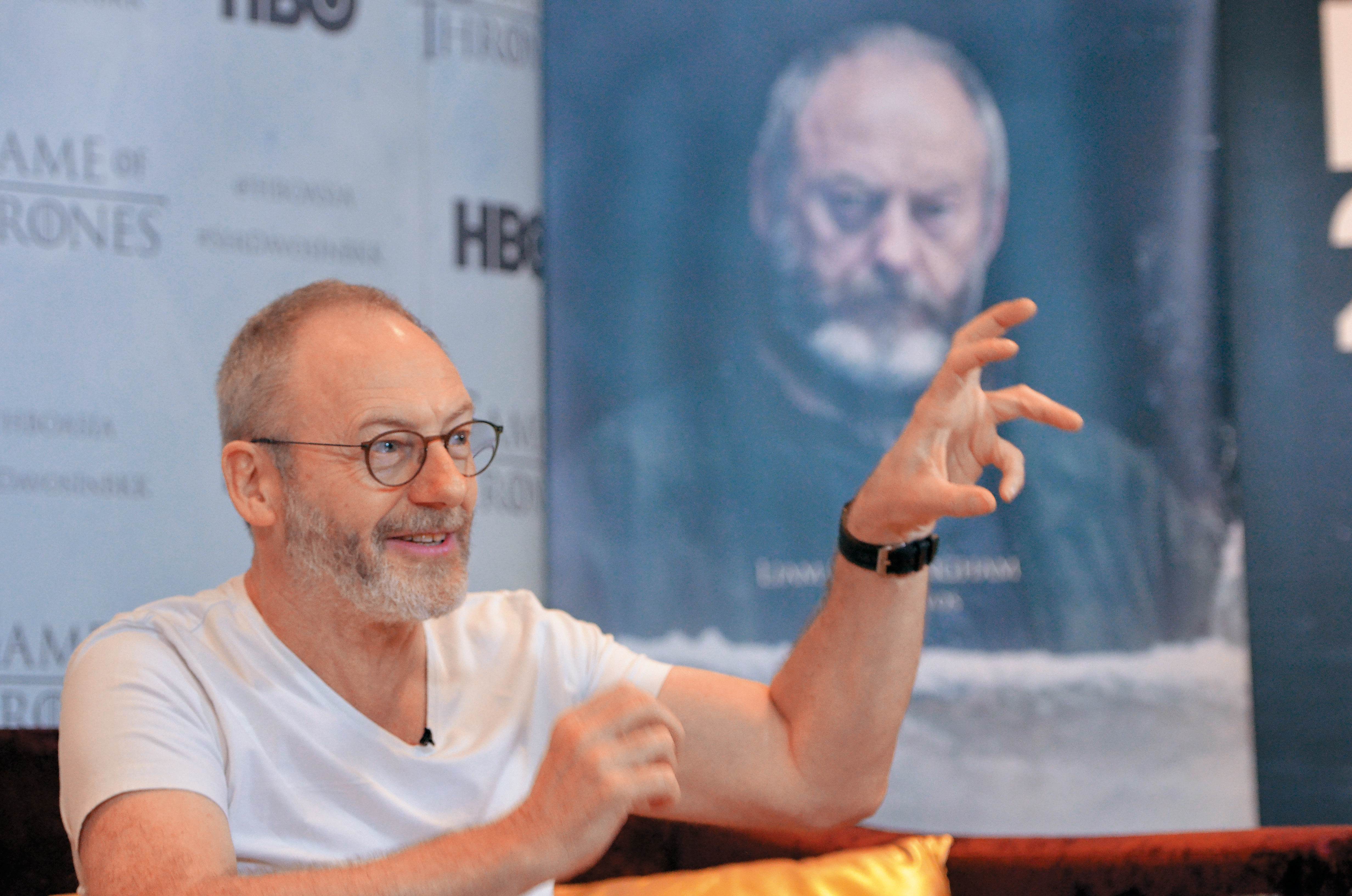 連恩康寧漢透露第7季集數雖然縮短，但格局會變更大，就連自己踏進片場都被其壯闊規模給震懾。