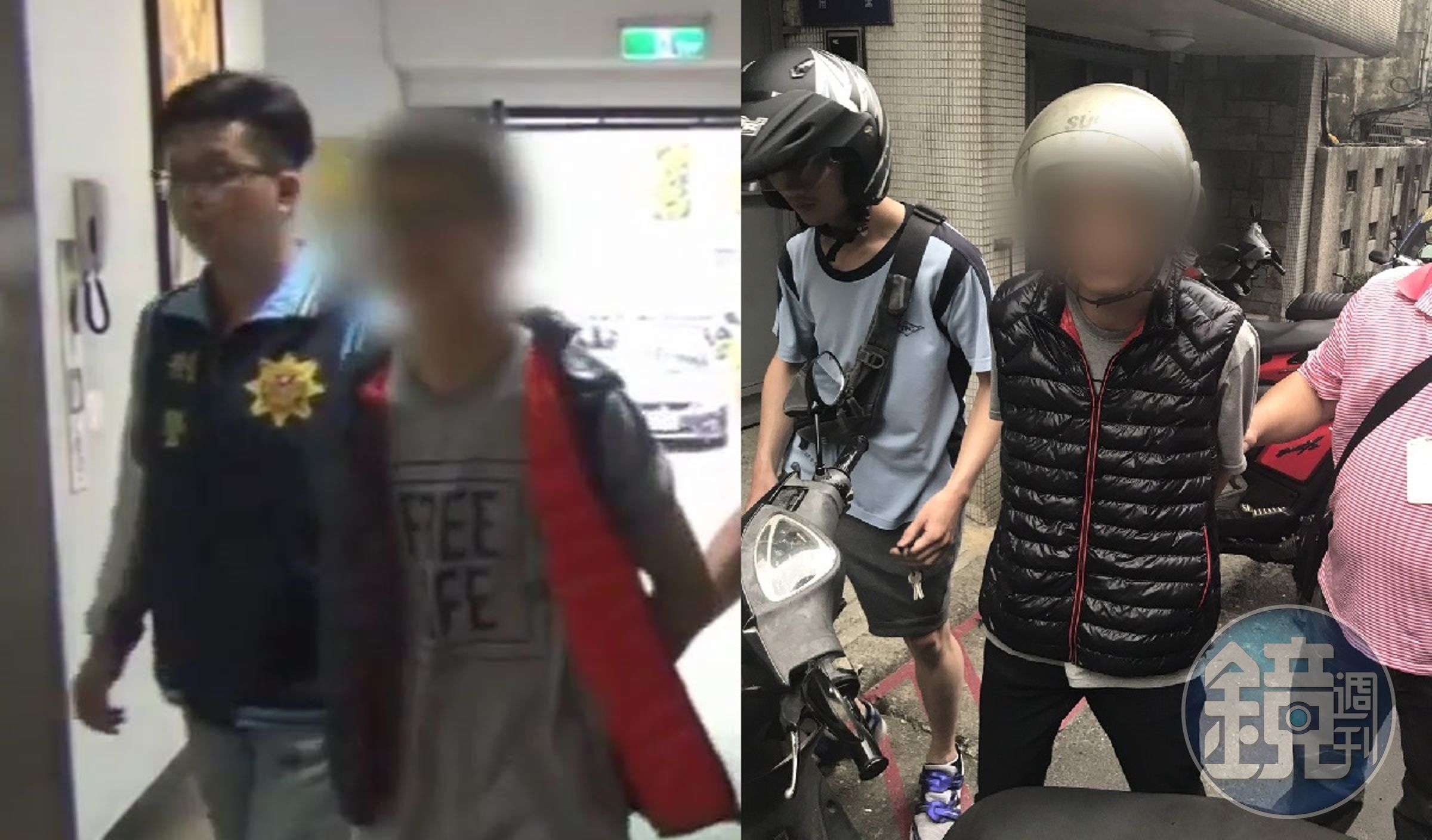 警方逮捕江男後，江男繼續誆稱金項鍊是借來的。