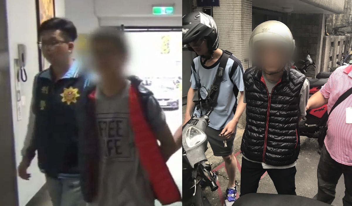 警方逮捕江男後，江男繼續誆稱金項鍊是借來的。