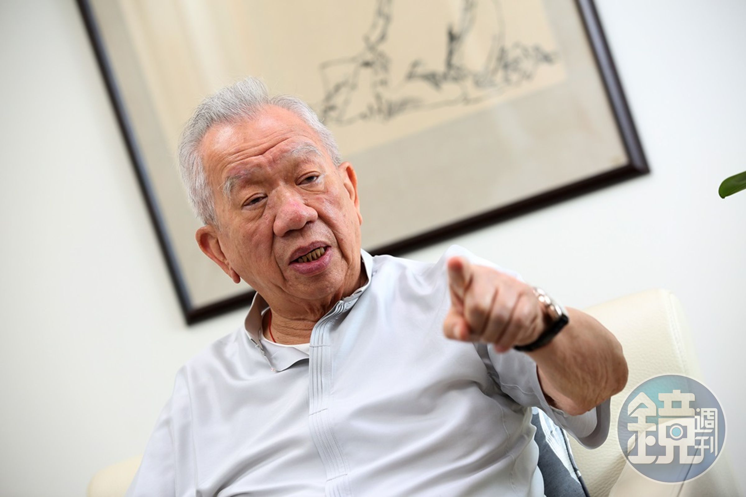 永豐餘大股東何政廷接受專訪時，講到氣頭上，連要賣股的念頭都有。