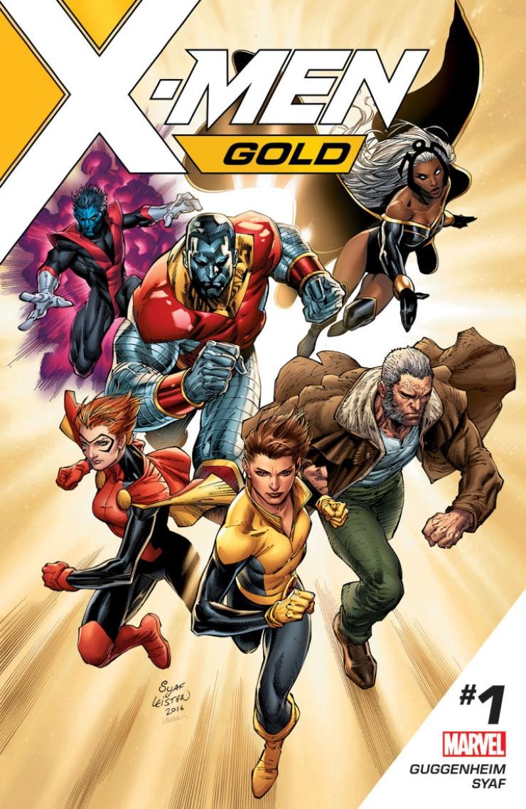 《X戰警Gold》第1集漫畫封面。