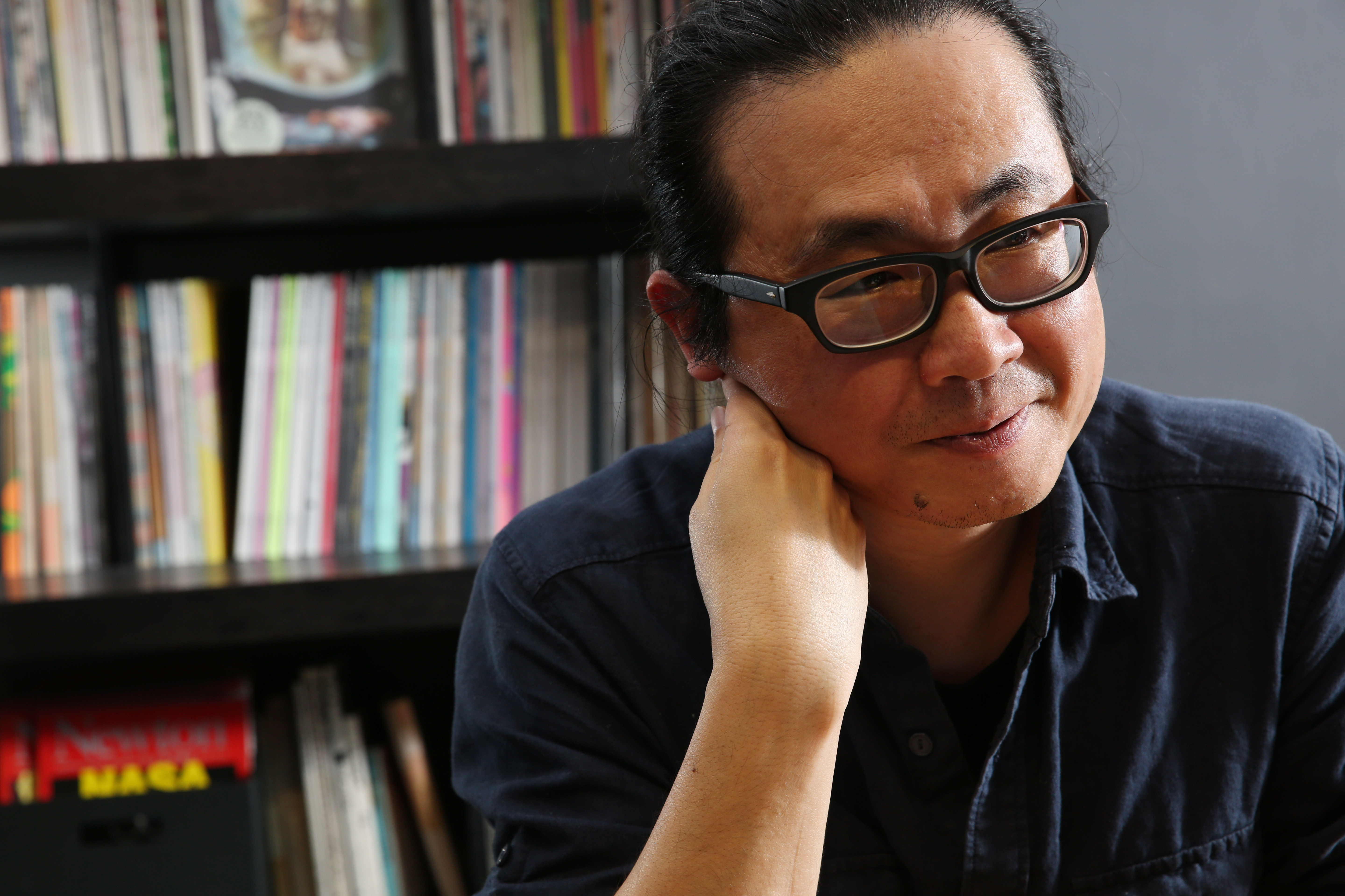 阮光民談台灣漫畫困境。