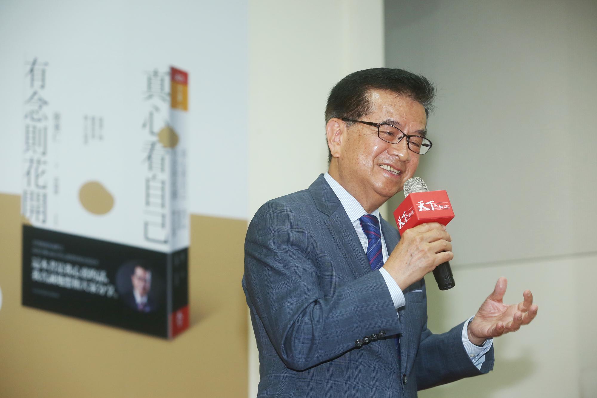 徐重仁昨天出席新書發表，沒想到卻失言引發大家議論。