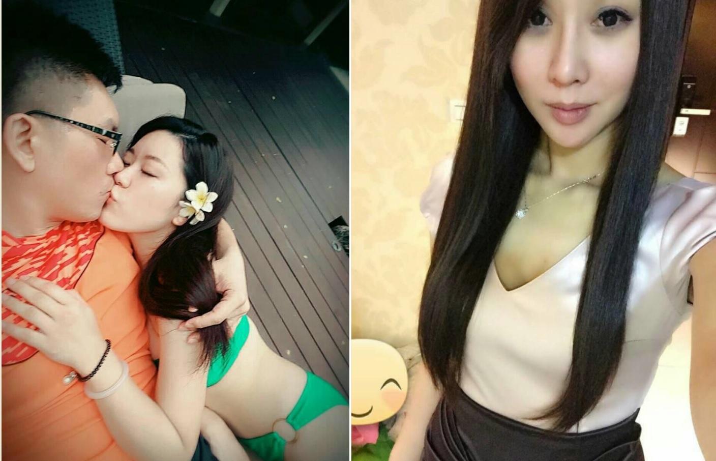 大眼妹邱薏9日在臉書PO出29張與童的親密合照，對此，邱惠美也不甘示弱回嗆。