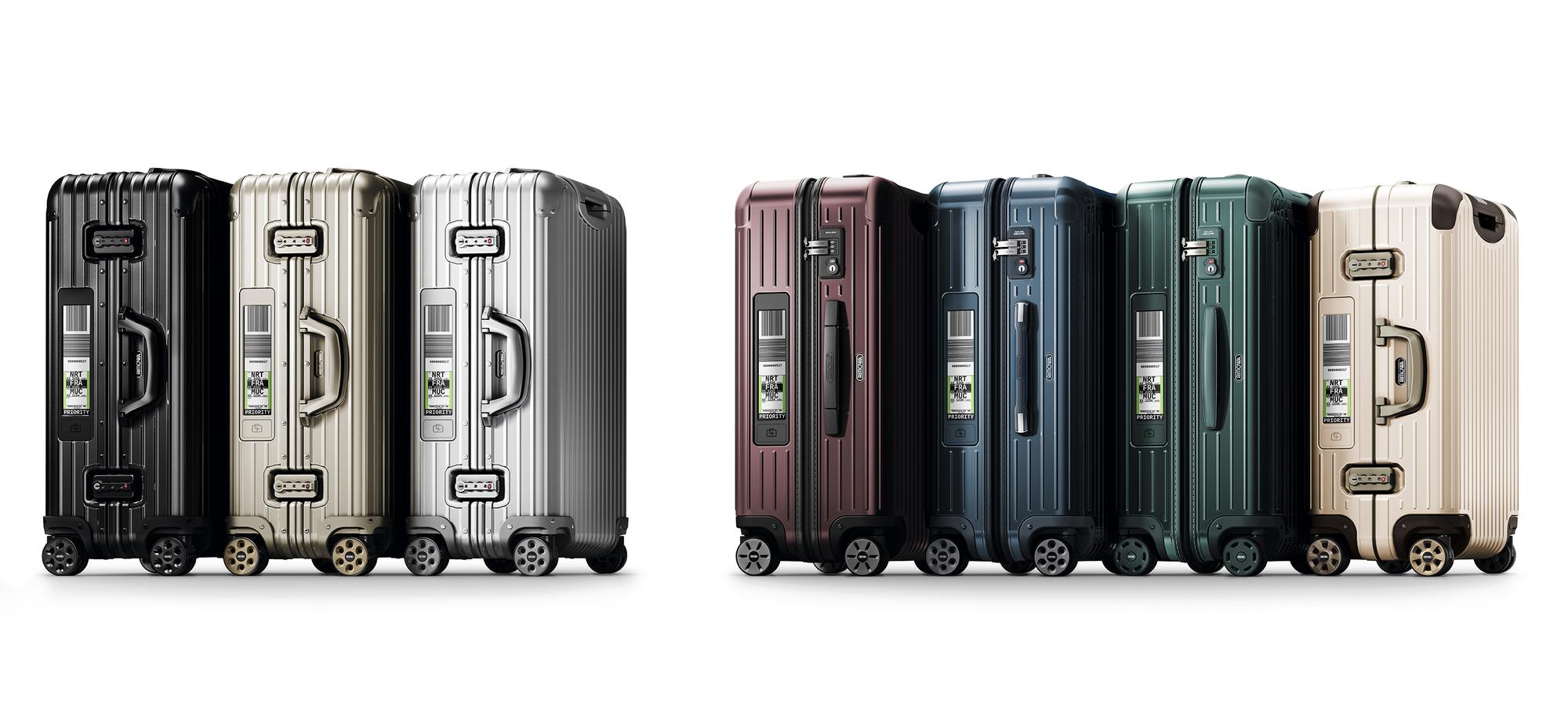 RIMOWA電子標籤箱,每一款顏色都好美呀!鐵粉快下手!
