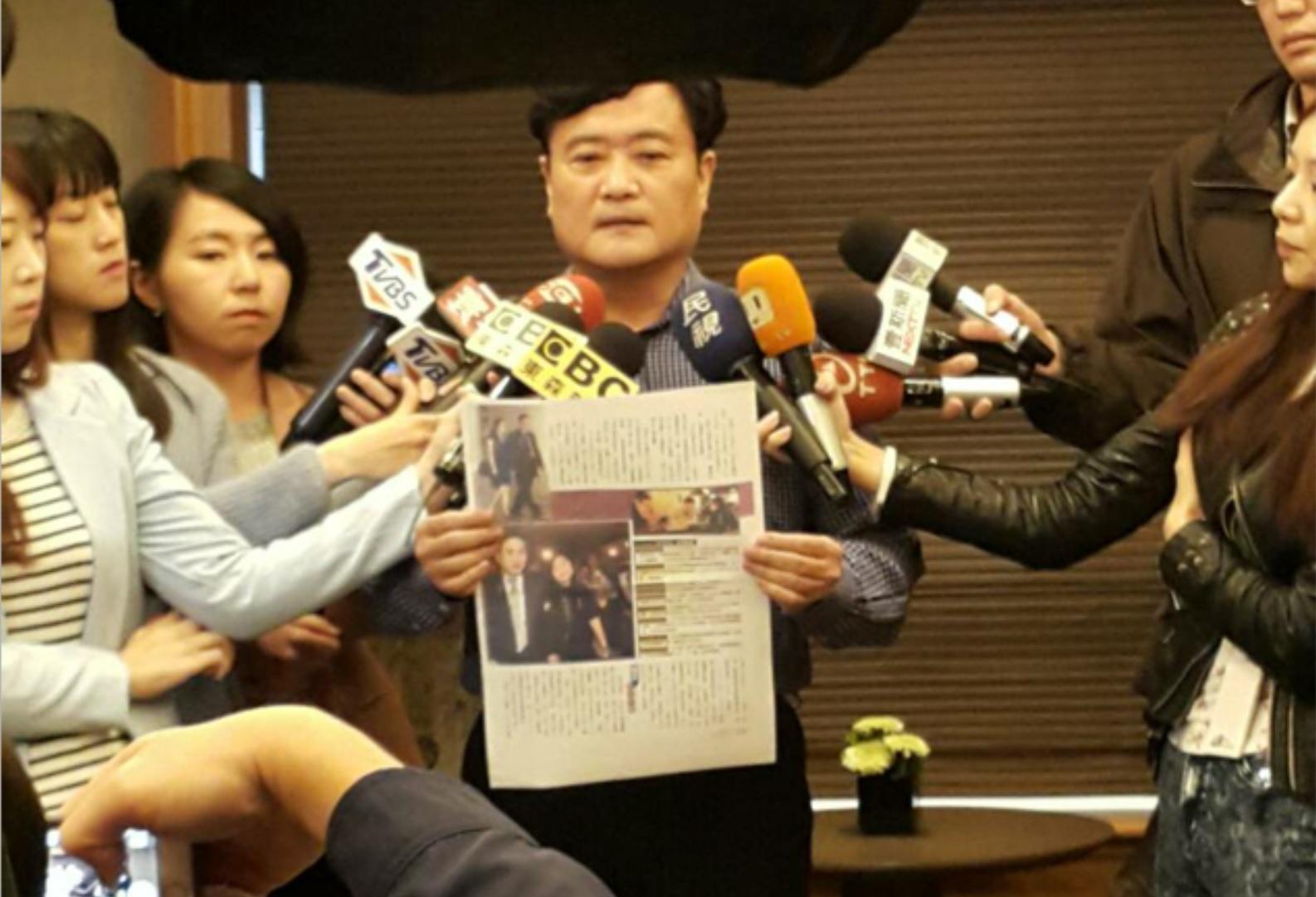 王文洋的公關顧問12日針對週刊報導對外澄清,表示其內容並非事實。