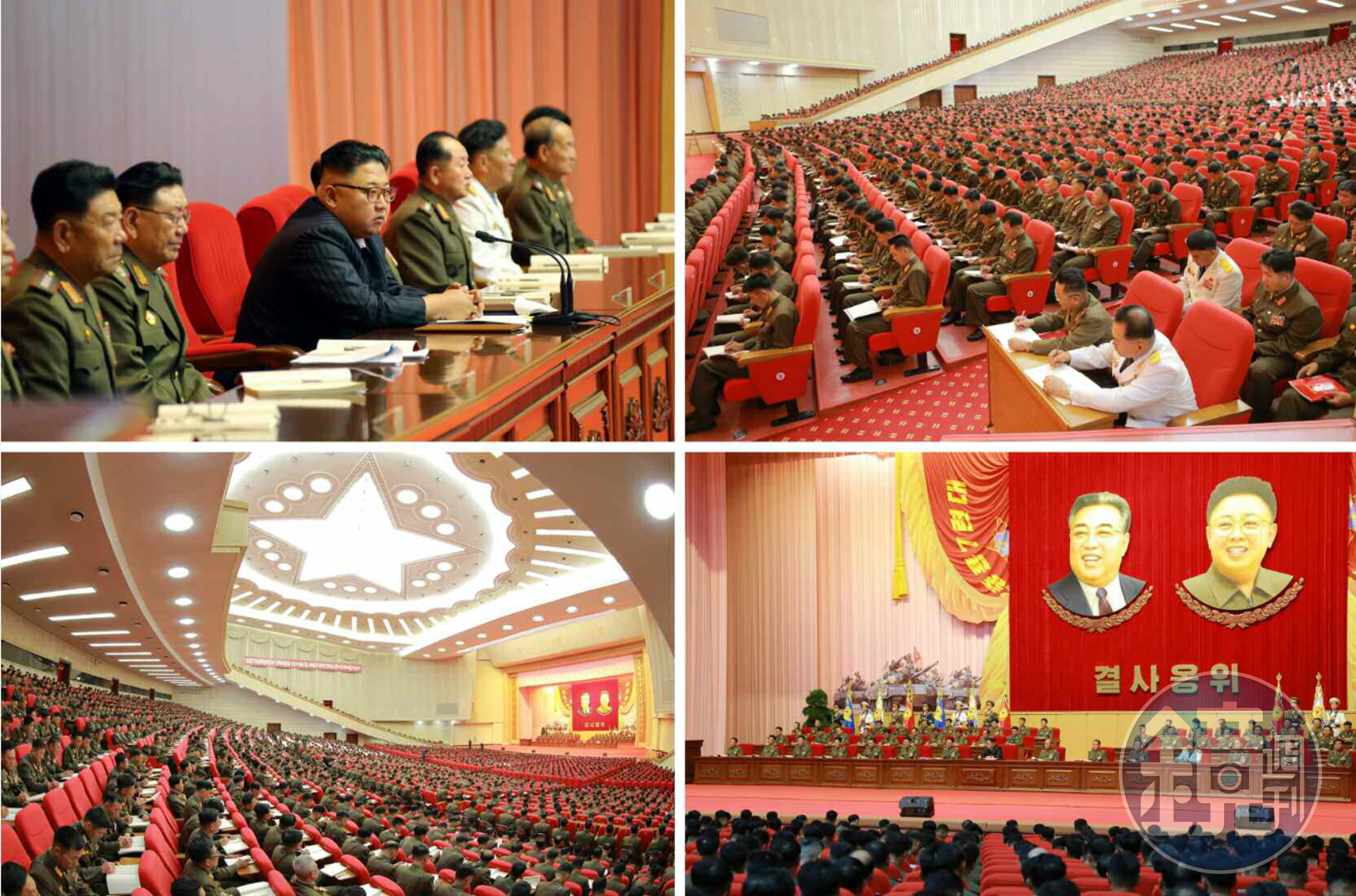 金正恩掌權五年後，大權已牢牢在握，圖為他2016年8月出席勞動黨一場集會。（東方IC）
