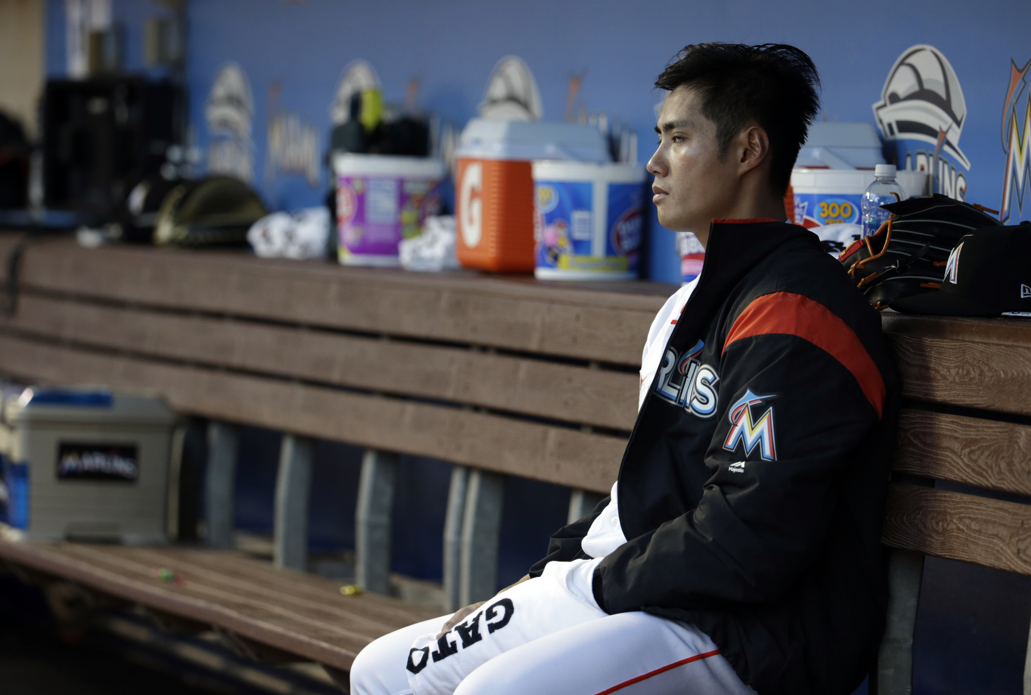 6天內連續2場出戰紐約大都會隊,陳偉殷今天速球狀況並沒有不好,只怪大都會近3場10轟,打擊狀態「red hot」,一失投就遭狙擊。(達志影像提供)