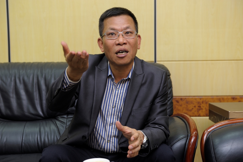 蕭俊祥說，2014年513越南排華暴動時，多虧越籍員工擋下，凱薩的生產基地才能毫髮無傷。